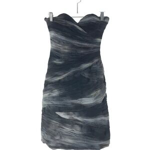 BCBGMaxAzria | Dresses | Bcbg Blackwhite Polka Dot Dress | Poshmark